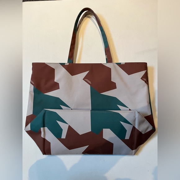 Undercover Jun Takahashi beige/forest green bag - Picture 3 of 7